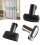 Multipurpose Shower Curtain Rail Universal Bathroom-Silver 4