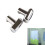Multipurpose Shower Curtain Rail Universal Bathroom-Silver 7