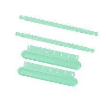 Practical Baking Tool With Clear Ruler For Cake-Nordic Green