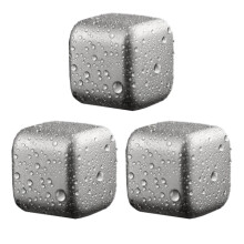 Titaniums Ice Rock For Beverage Fast Temperature-Three packages