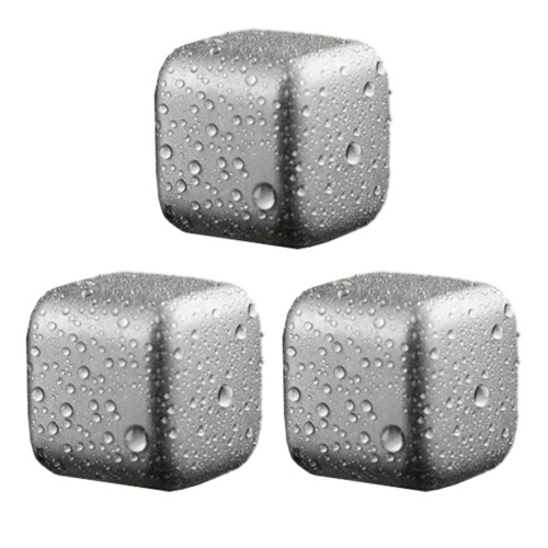 Titaniums Ice Rock For Beverage Fast Temperature-Three packages