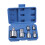 6X Impact Socket Adapter Driver Conversions With Case 6Piece Socket Reducer Set For Construction And Auto 1