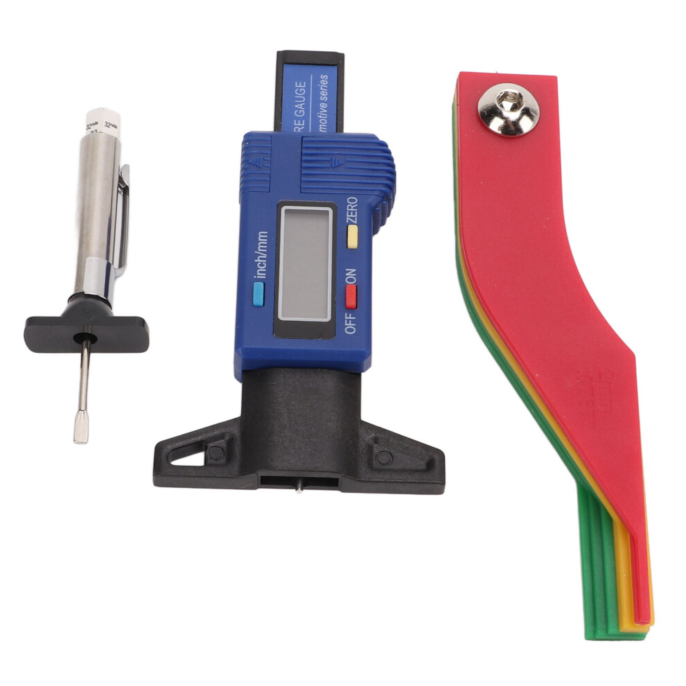 Digital Tire Tread Depth Gauge 0-15Mm Portable Handheld Vehicle Tool 9351363506045