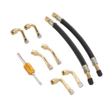 Flexible Ventilverlängerung 180 mm 45/90/135