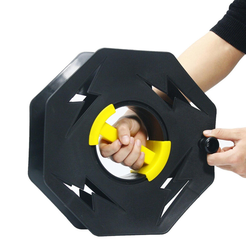 Empty Cable Tidy Reel 25M Black Extension Cable Reel Winder Cord Organizer For Home And Caravan Leads Cables 9067246014612