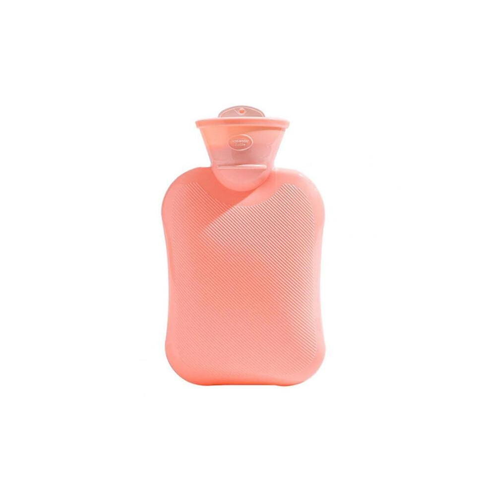 Pink Insulated Water Bag 500Ml Explosionproof Compact Lightweight Hot Water Cover Hand Warmer
