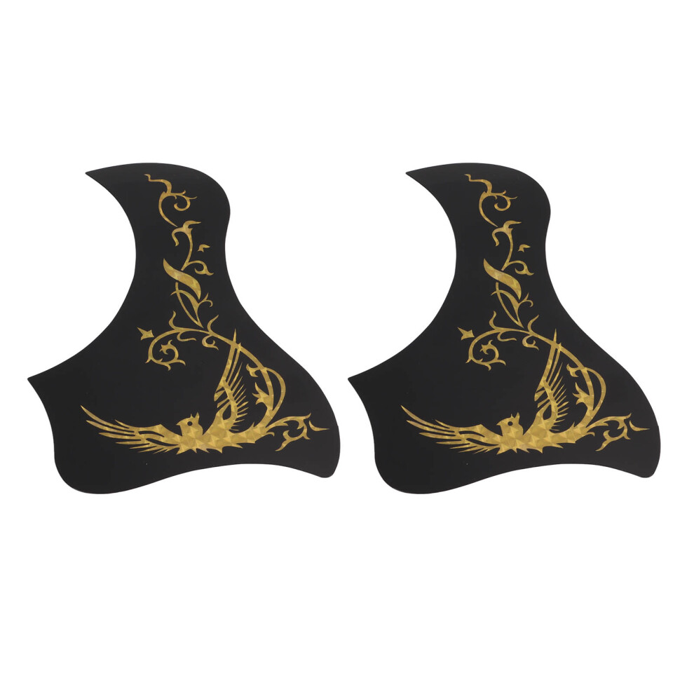 Adhesive Gold Swallow Pickguard 10Pcs for 40/41in Acoustic Guitars-image-OPC-PN6K2GW-NEW