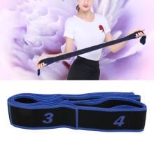 Elastischer Widerstandsbänder für Latin- & Yoga-Übungen Erwachsene Fitness Blau 1,2 m