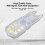 6 Pack G9 3W LED Bulbs - No Flicker Energy Saving Eye Protection 6