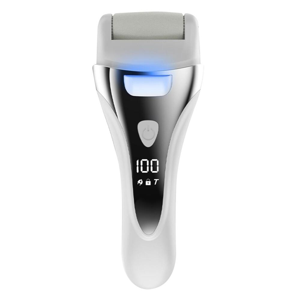 Electric Foot Callus Remover Rechargeable With Display Waterproof Foot Scrubber File Cordless Dead Skin Remover