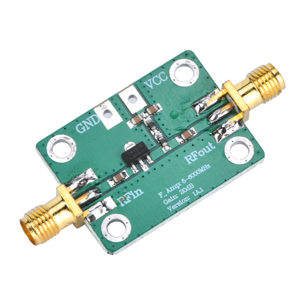 5-3500Mhz Broadband Rf Amplifier 20Db High Gain Low Noise Lna Module 4951363514313