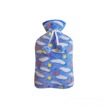 2000ml Insulation Bag Hot Water Bottle Knitted Bag Cover 31x20cm Thick Velvet Model06Velvet Winter Hand And Feet Warmth