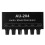 Mini Stereo Audio Splitter Box 2-In 4-Out Headphone Amplifier 15