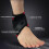 Knöchelbandage, schwarz, elastisch, 3