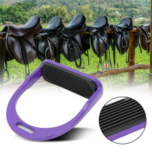 Kids' Wide Aluminum Horse Stirrups with Non-Slip and Thickened Design