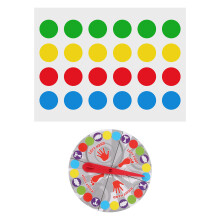 Twist-Spiel, Twist-Moves-Matte, Brettspiel,
