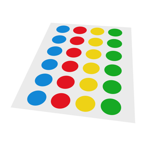 Twist-Spiel, Twist-Moves-Matte, Brettspiel, 2