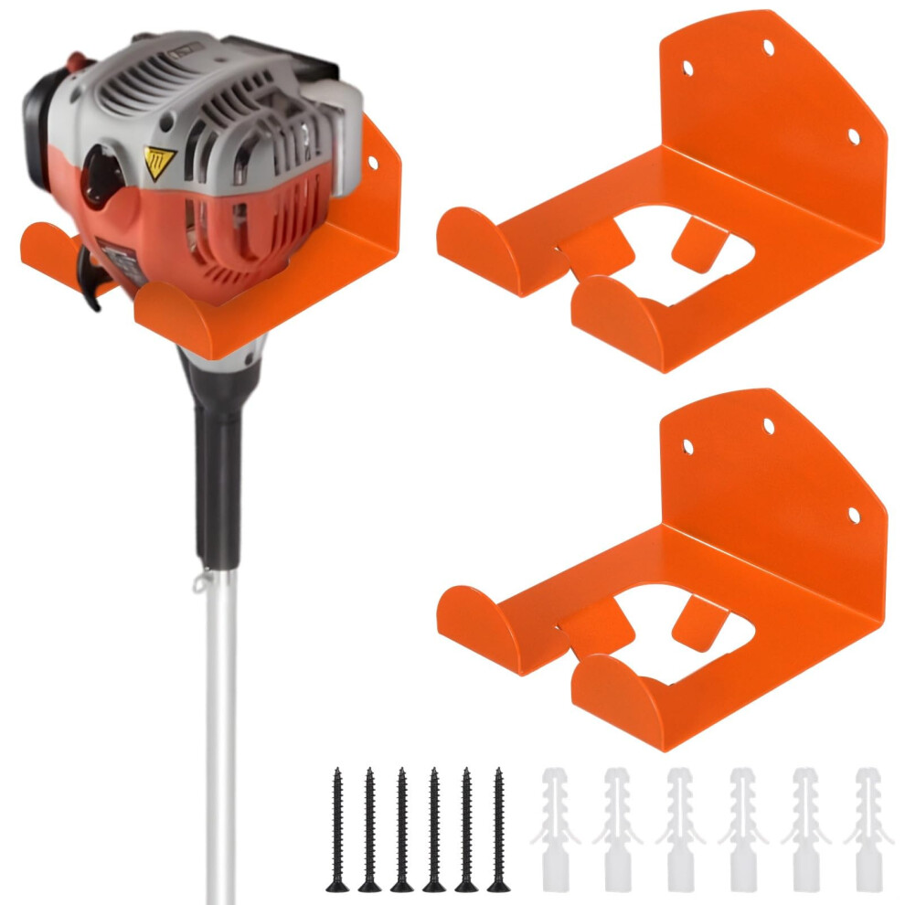 Wall Mount Tool Rack 2Pack Hedge Trimmer Hanger Heavyduty Trimmer Organizer For Garage Storage 9323874071756