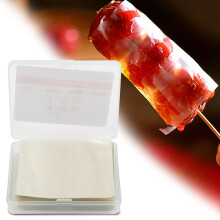 500Pcs Edible Rice Paper Sheets for Nougat & Candy Wrapping 5x5cm