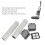 Floor Roller Brush & Filter Kit for Wired Floor Washer Soft Durable Quick Fit 12