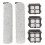 Floor Roller Brush & Filter Kit for Wired Floor Washer Soft Durable Quick Fit 2