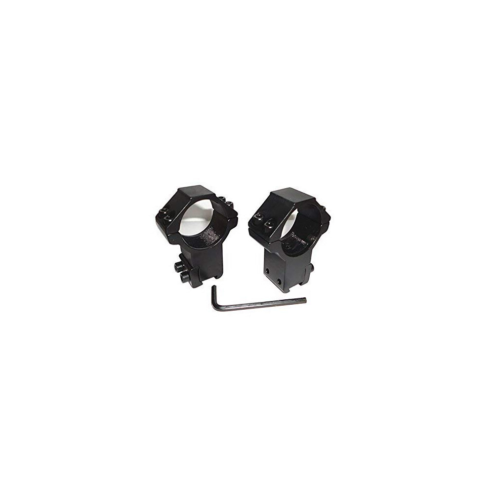 Rifle Scope Rings Twopack Profile 1Inch / 30Mm Fits 20Mm / 11Mm Dovetail Rails 9323874072050