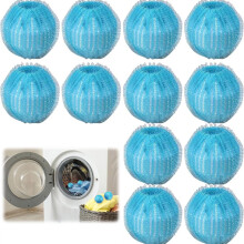 Pet Hair Remover For Laundry 12Piece Reusable Dog And Cat Hair Lint Balls For Washing Machine And Dryer