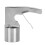 S304 Edelstahl Zylinder Eiscreme-Portionierer Silber 14