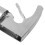 S304 Edelstahl Zylinder Eiscreme-Portionierer Silber 9