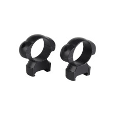 30mm Scope Mount Rings Steel, 49mm Height, 21mm Picatinny/Weaver Rail Compatible, Optical Sight Bracket Base, Pair