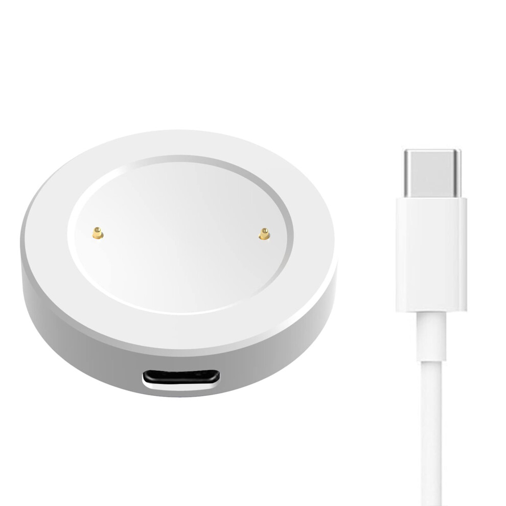 Power Adapter Charger Cradle Dock Bracket Base For Smart Watch Usbc Cable Fast Charging Portable White 9339159338094