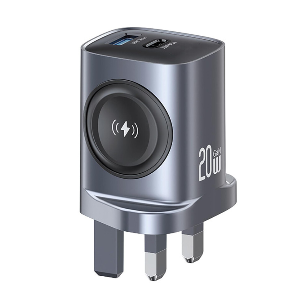 3In1 Pd20w Fast Charging Hub Magnetic Watch Charger For Smart Devices Power Stations 9323874072838
