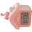 Ergonomic Plastic Alarm Clock For Students with-Pink 1