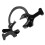 Professional C Shape Mouth Opener with Handle - Black ABS Material 4