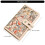 Flower Theme Printed Card Case Spacious 20 Pocket-Camellia 4