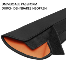Lithium-Batterieabdeckung für E-Bike 54x38 cm Schwarz