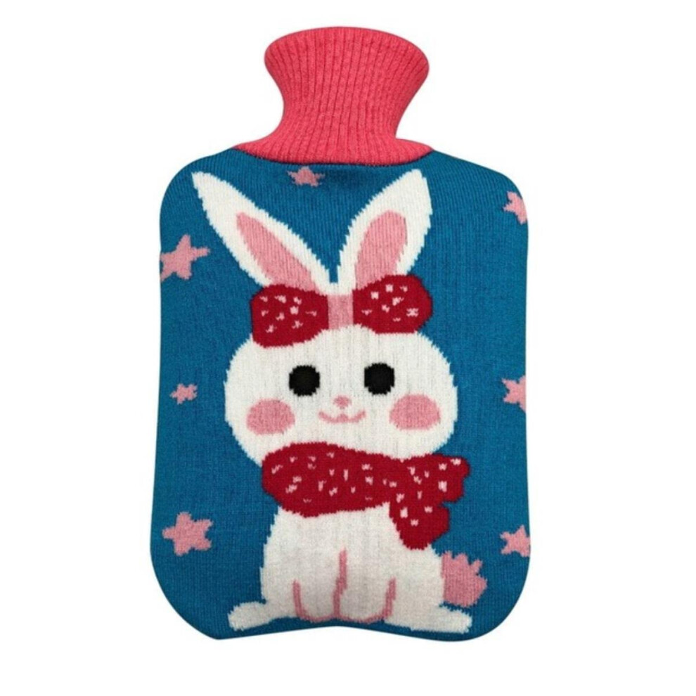 Winter Hot Water Bag Removable Knitting Cover 2000ML Capacity Knitted Insulation Bag Hand And Feet Warmer