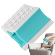 Pet Hair Remover Reusable DoubleSided Shedding Tool For Furniture Blue S Bedding Carpet Car Couch Home