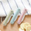Portable Foldable Ceramic Fruit Knife with Curved Blade & ABS Handle 8