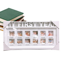 First Year Picture Frame, Baby First Year Photo Frame, 12 Months Display, Alphabet Nursery Photo Frame, Keepsake For Mum