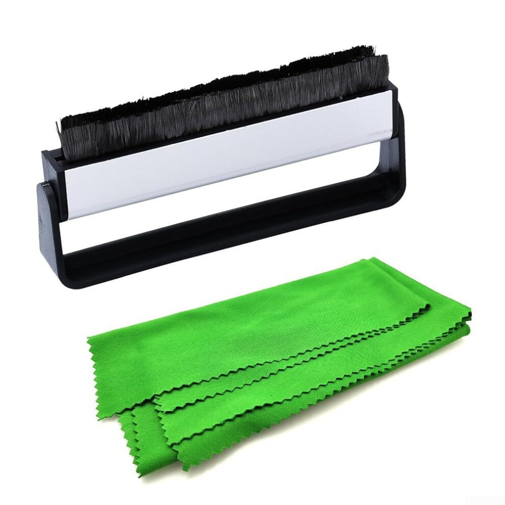 Carbon Fiber Vinyl Record Cleaner Set For Djs And Collectors Music Lovers Vinyl Cleaning Kit 9323874073927