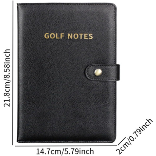 Golf Notebook Lightweight Golf Scorecard Book Professional Tournament Diary Gift 2