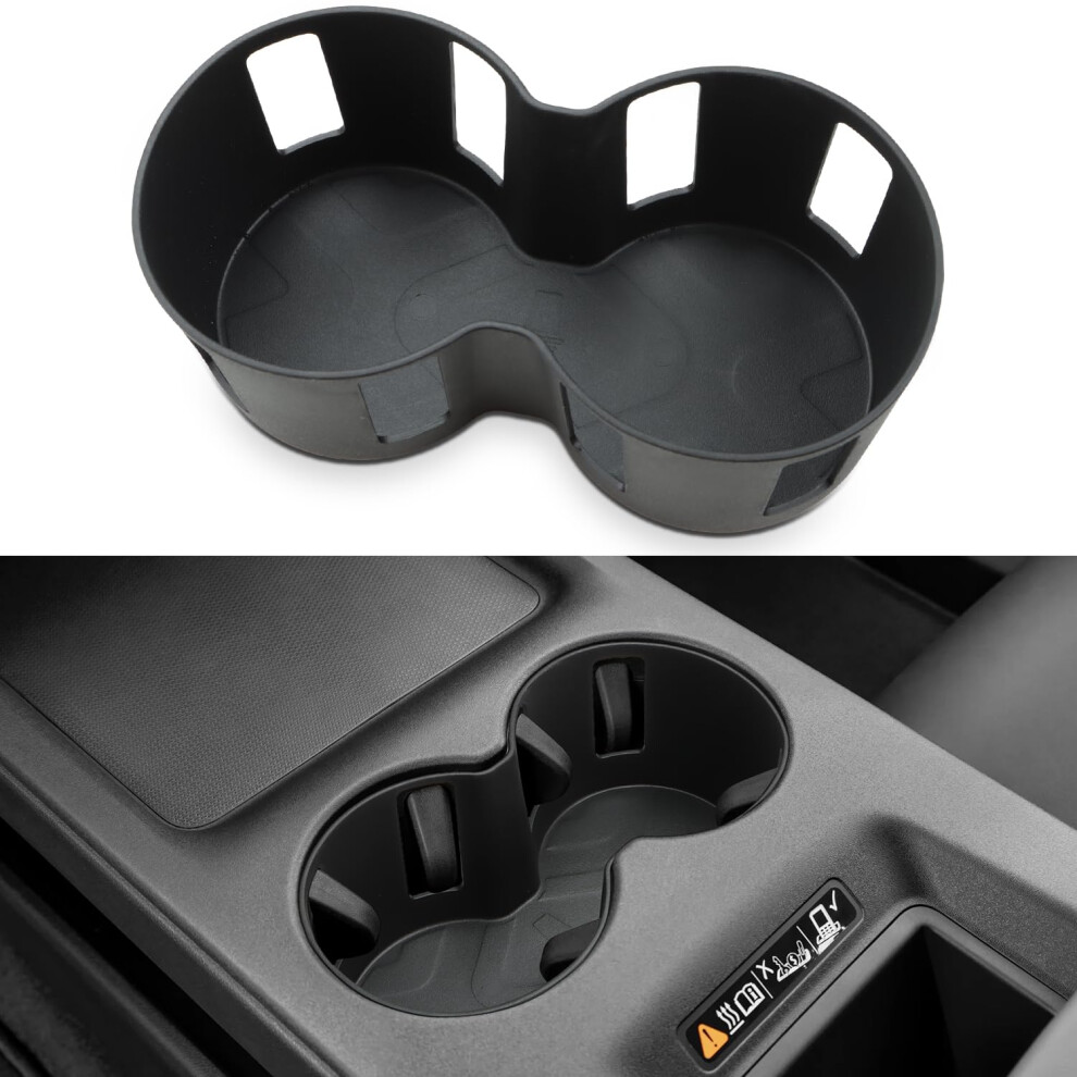 Cup Holder Insert Compatible With Honda Prologue 2024 2025 And Acura Zdx 2024 2025 Silicone Front Center Console Car Accessories 9323874074771