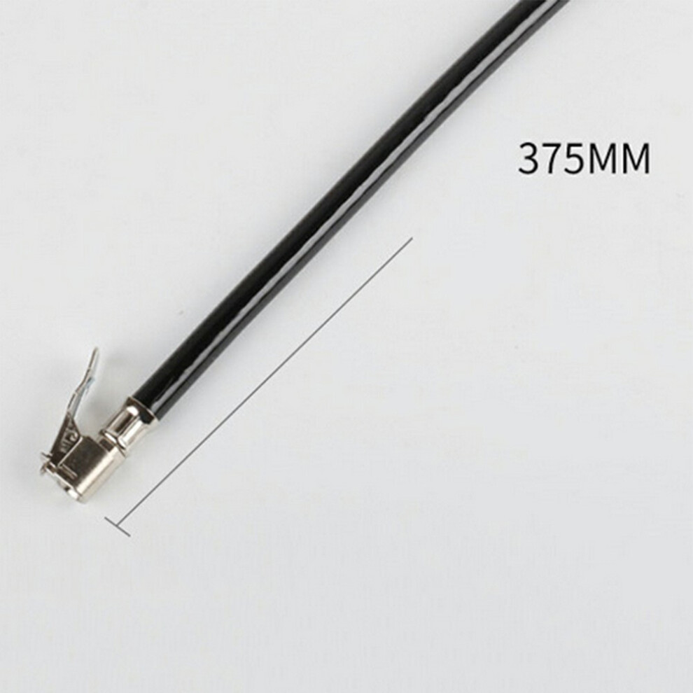 Portable Car Tire Inflator With Gauge Flexible Hose And Connector For Auto Use 7651363529078