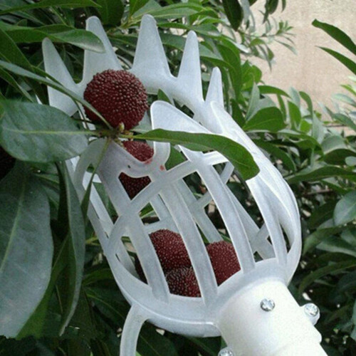 Plastic Fruit Picker Harvesting Basket, PP, 20x10.5x8cm 2