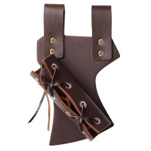 Swords Belt Holder Leather Adjustable Waist Sword Cover Medieval Cosplay Belt Brown Pirate Costume
