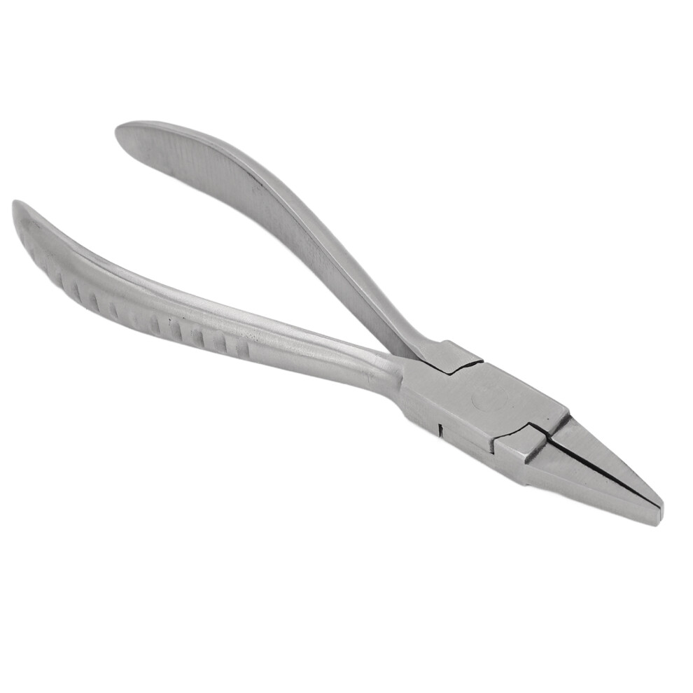 Professional Stainless Steel Eyeglasses Repair Pliers, Flat Nose 7891363528453