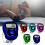Random Color LED Handheld Tally Counter Digital Finger Ring 3.8cm 7