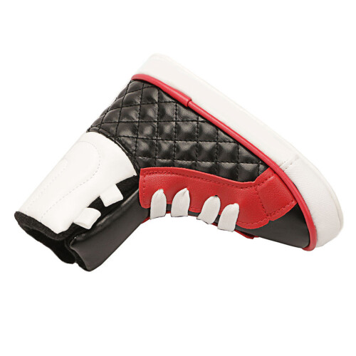 Golf-Putter-Blade-Kopfabdeckung 65 g 17  13,5 cm Schwarz/Rot 2