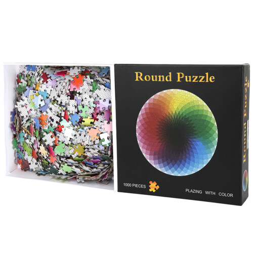 1000 stücke Farbverlauf Puzzles Montage Bild 1